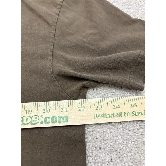 VTG Y2K Old Navy American Flag T Shirt 2004 Size XL Brown - Picture 5 of 6